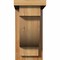 Ekena Millwork Alpine Rough Sawn Corbel w/Backplate, Western Red Cedar, 6"W x 12"D x 12"H COR06X12X12ALP01RWR - alternate 3